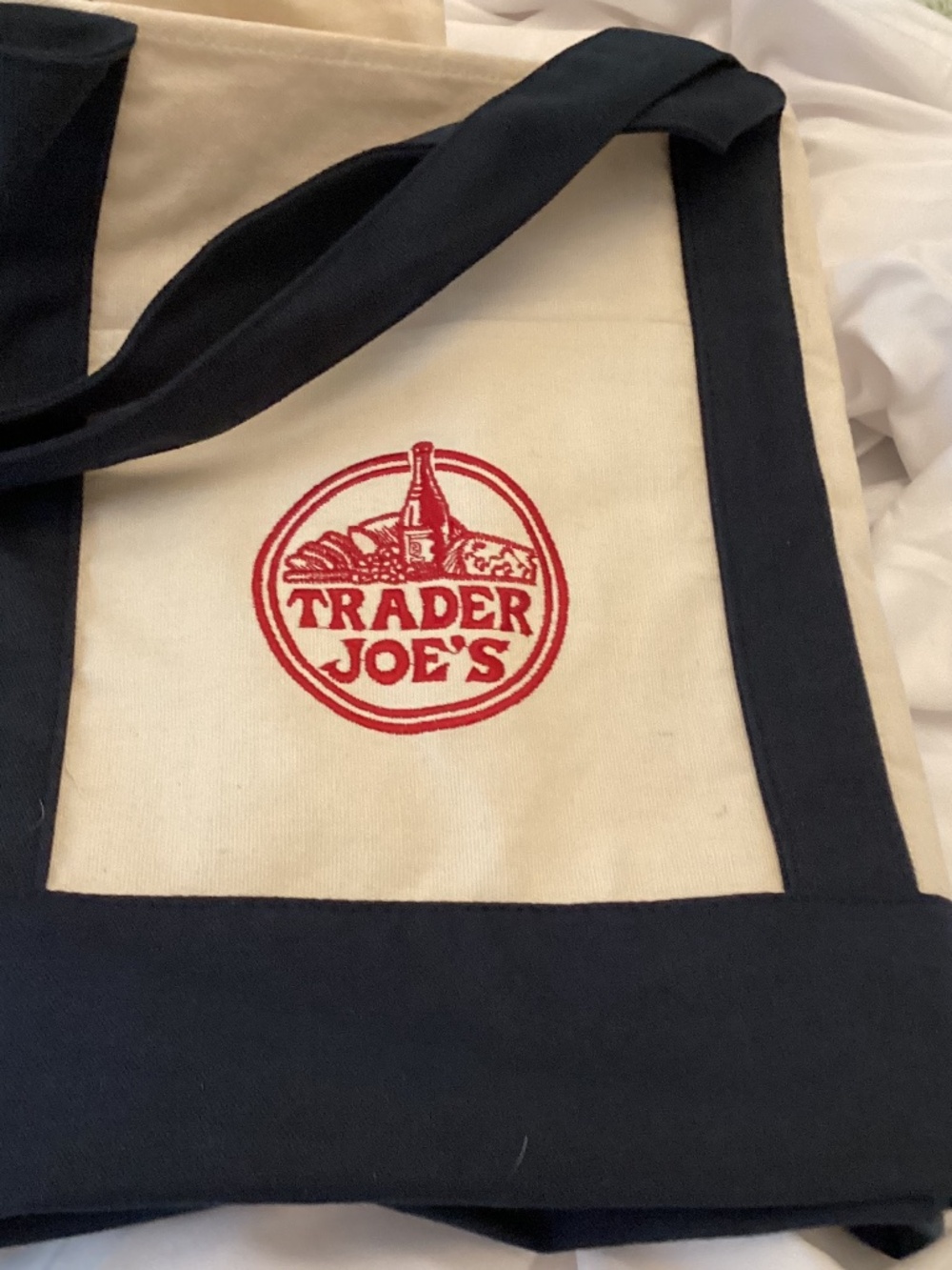 Authentic new Trader Joe’s Canvas Tote Bag